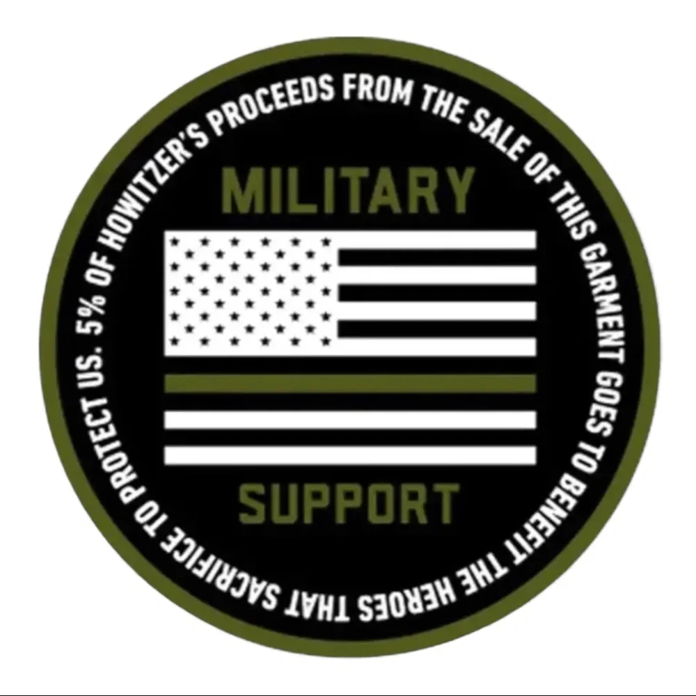 Howitzer Style Men's T-Shirt Revolution Military Grunt MFG - Picture 8 of 11